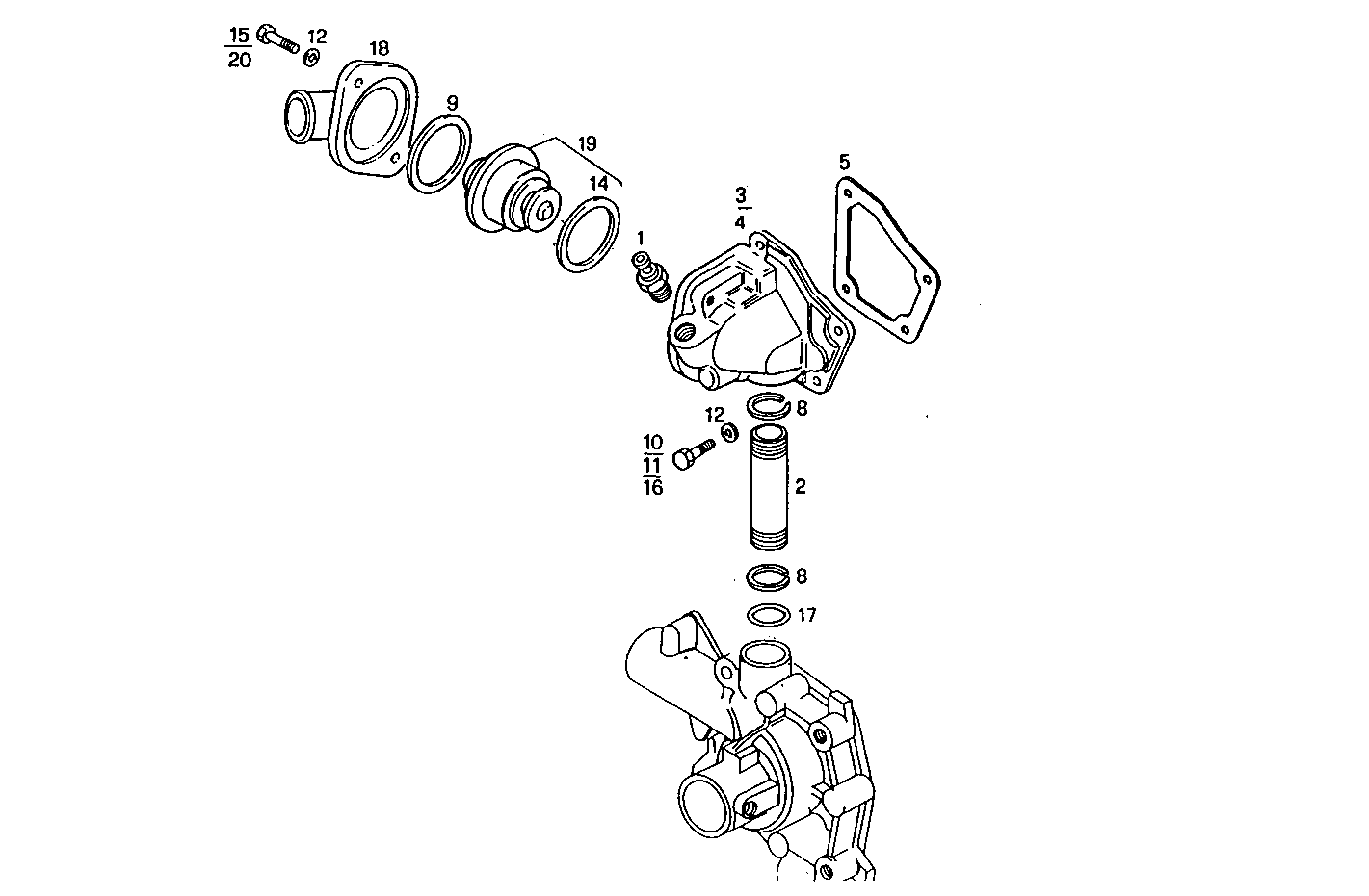 Iveco/FPT THERMOSTAT