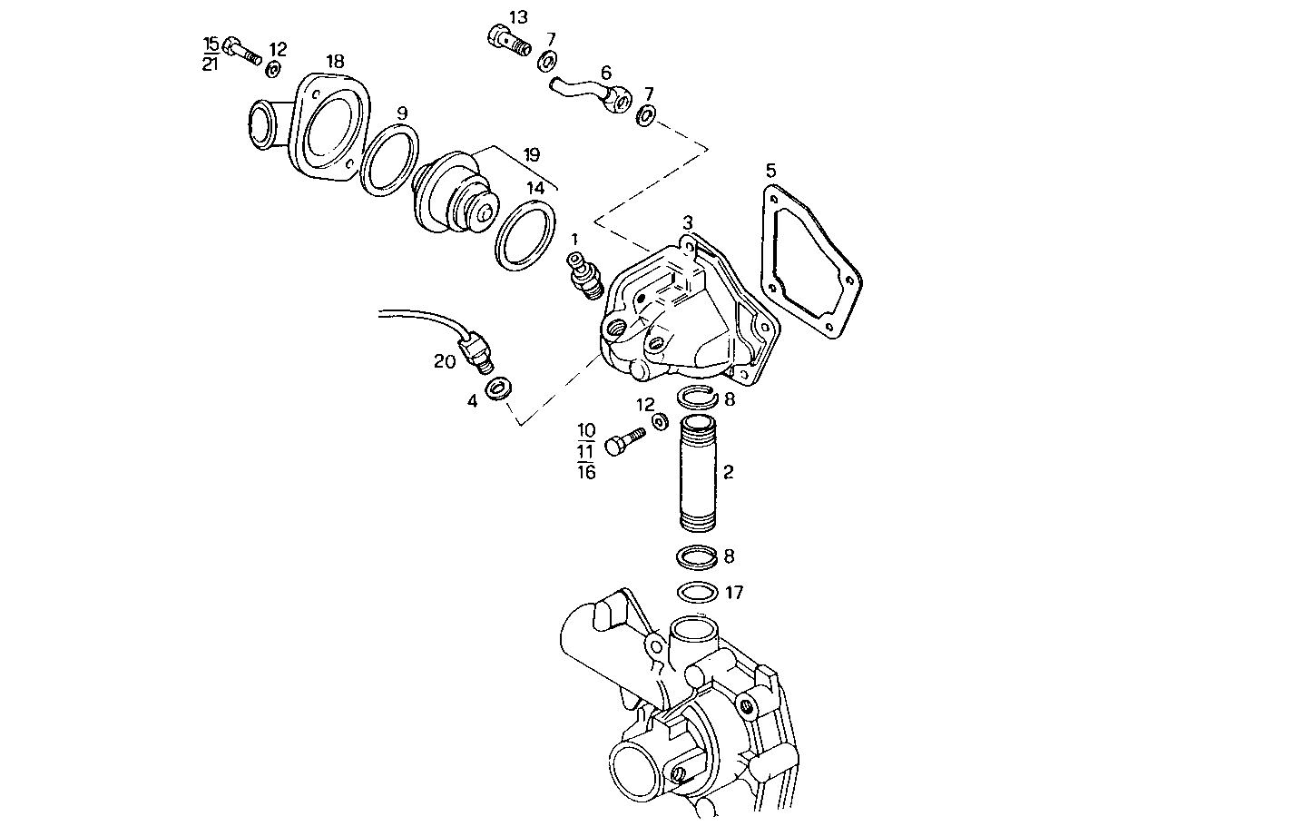 Iveco/FPT THERMOSTAT