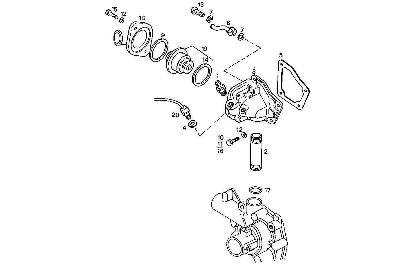 Iveco/FPT THERMOSTAT