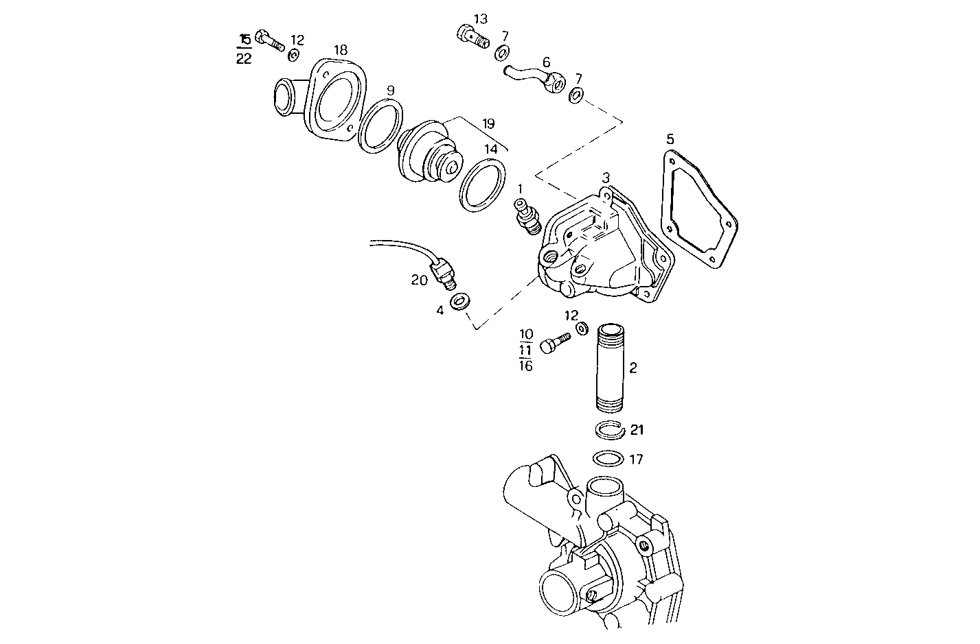 Iveco/FPT THERMOSTAT