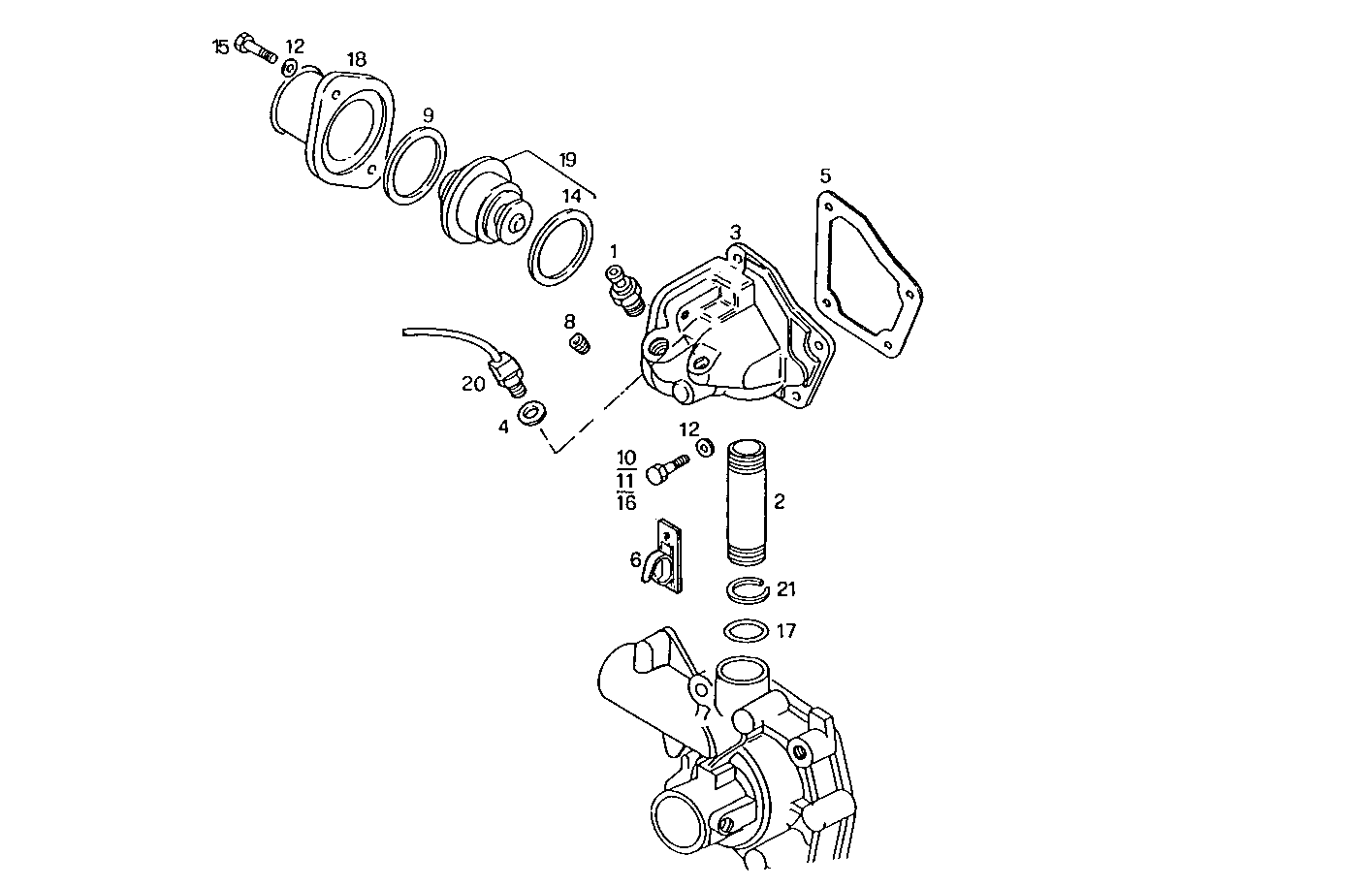 Iveco/FPT THERMOSTAT