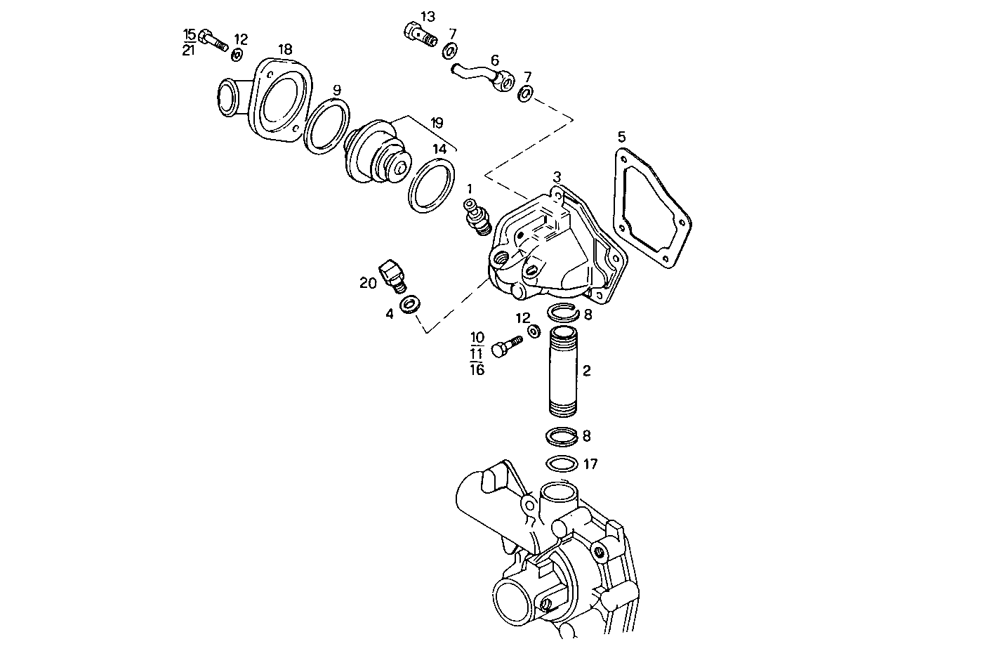 Iveco/FPT THERMOSTAT