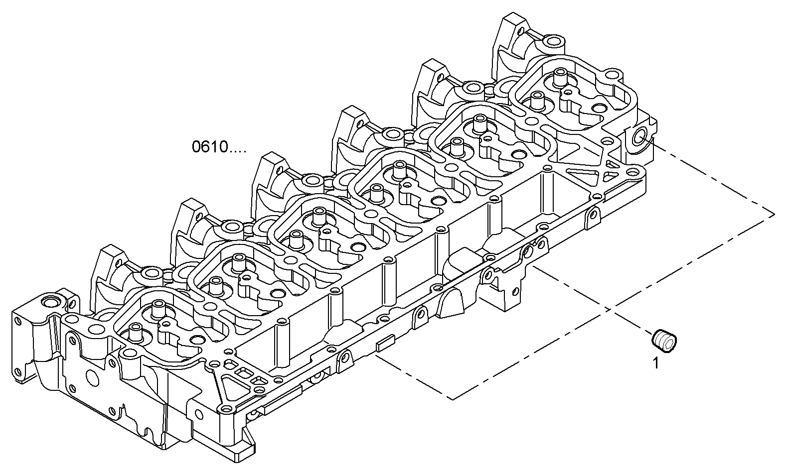 Iveco/FPT DELIV. HEATING PIPE