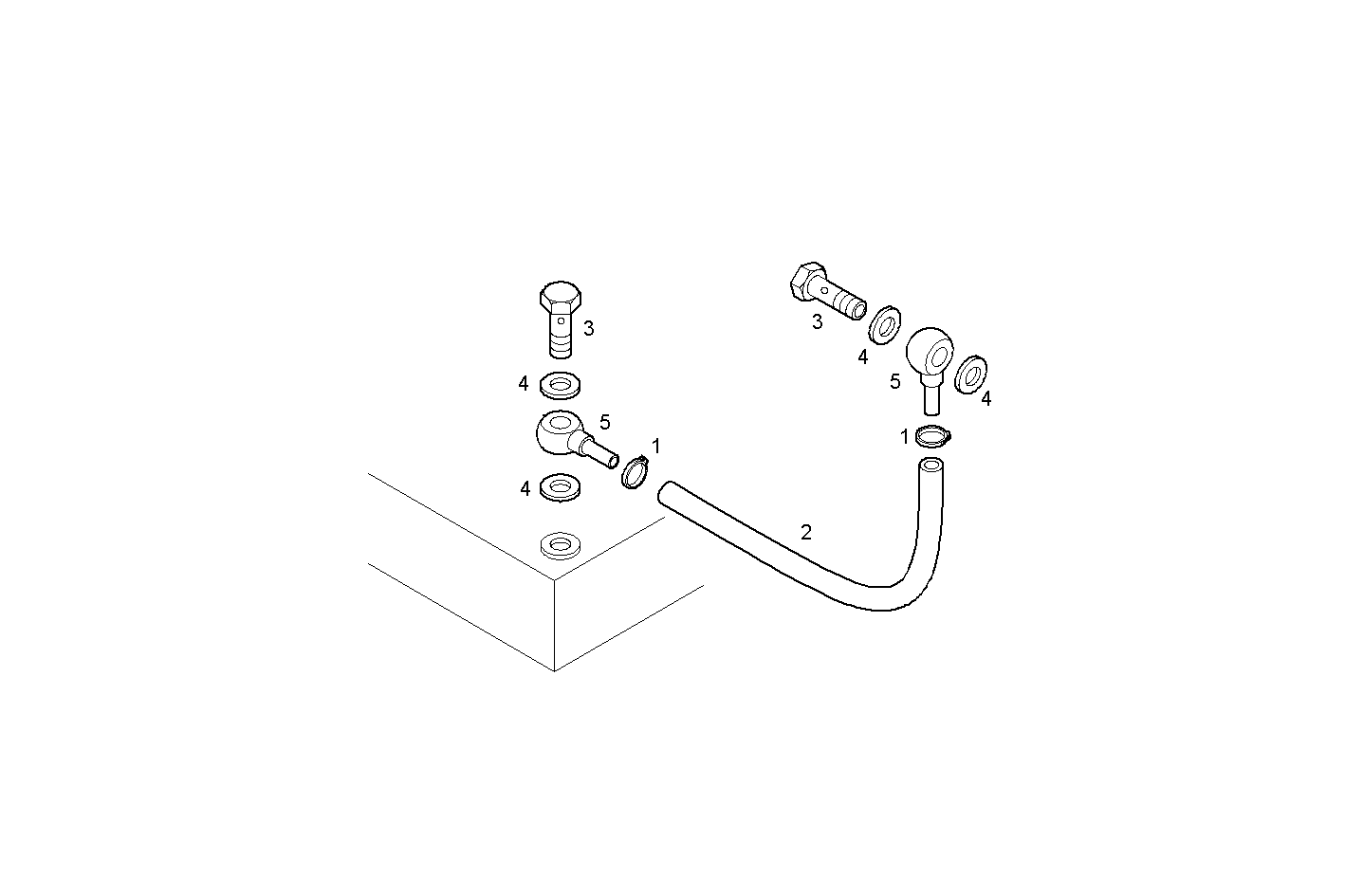 Iveco/FPT RETURN EXPANSION TANK WATER