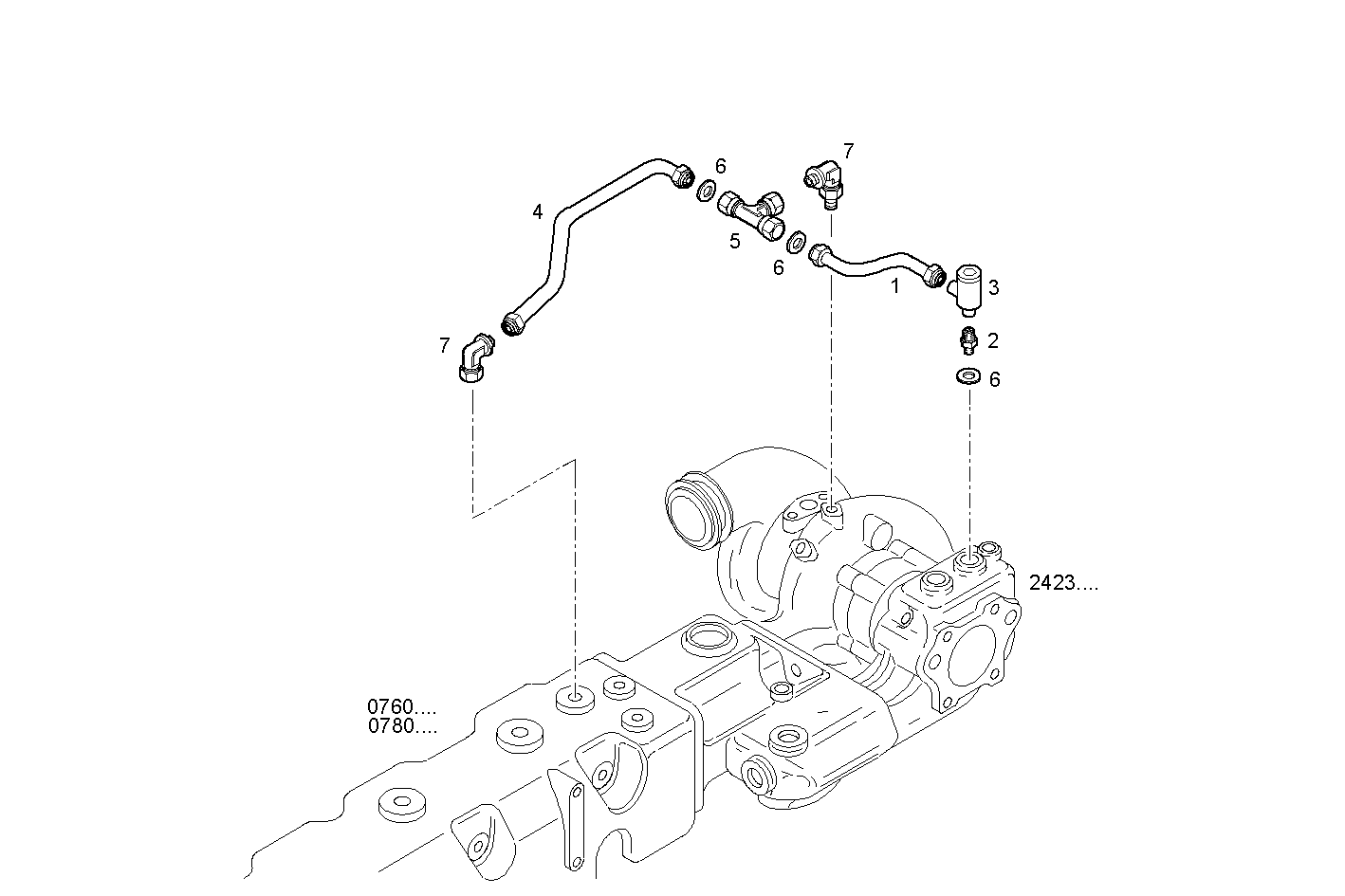 Iveco/FPT TURBO WATER OUTLET PIPE