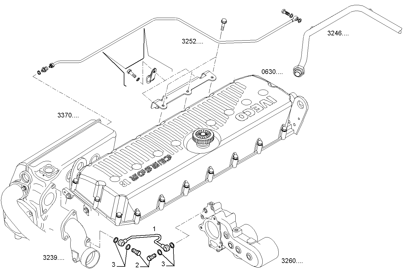 Iveco/FPT BLEEDER TUBING