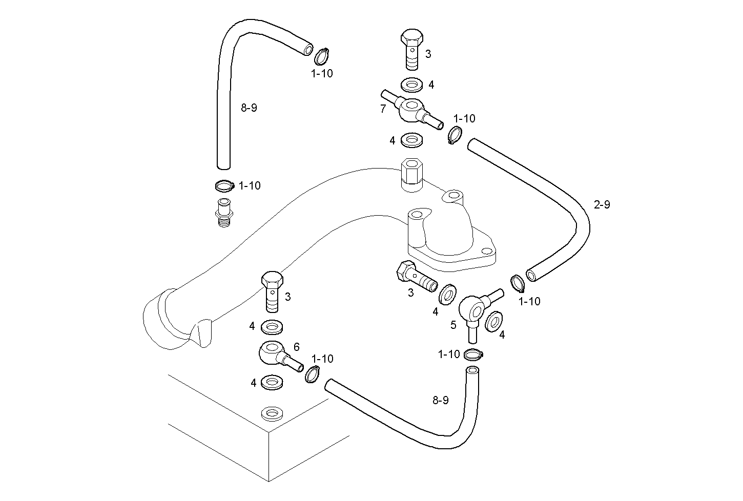 Iveco/FPT BLEEDER TUBING