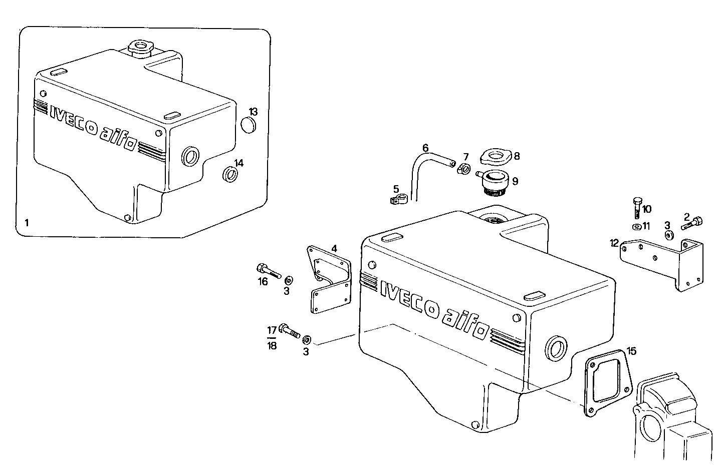 Iveco/FPT EXPANSION TANK