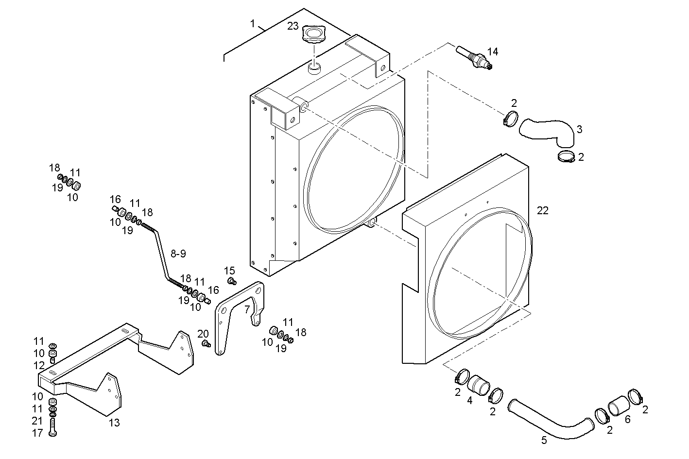 Iveco/FPT RADIATOR