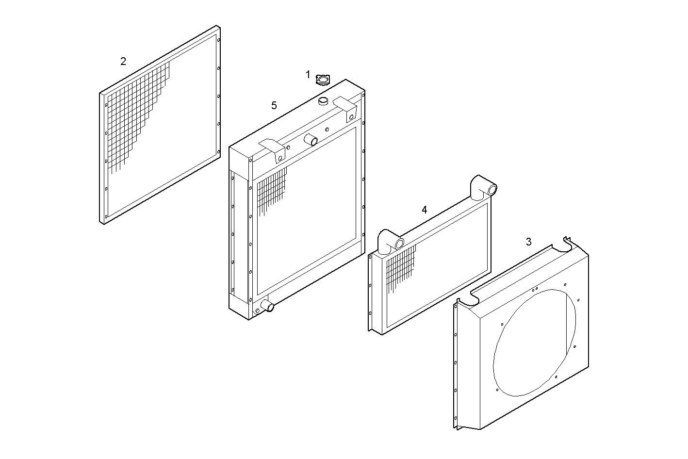 Iveco/FPT RADIATOR