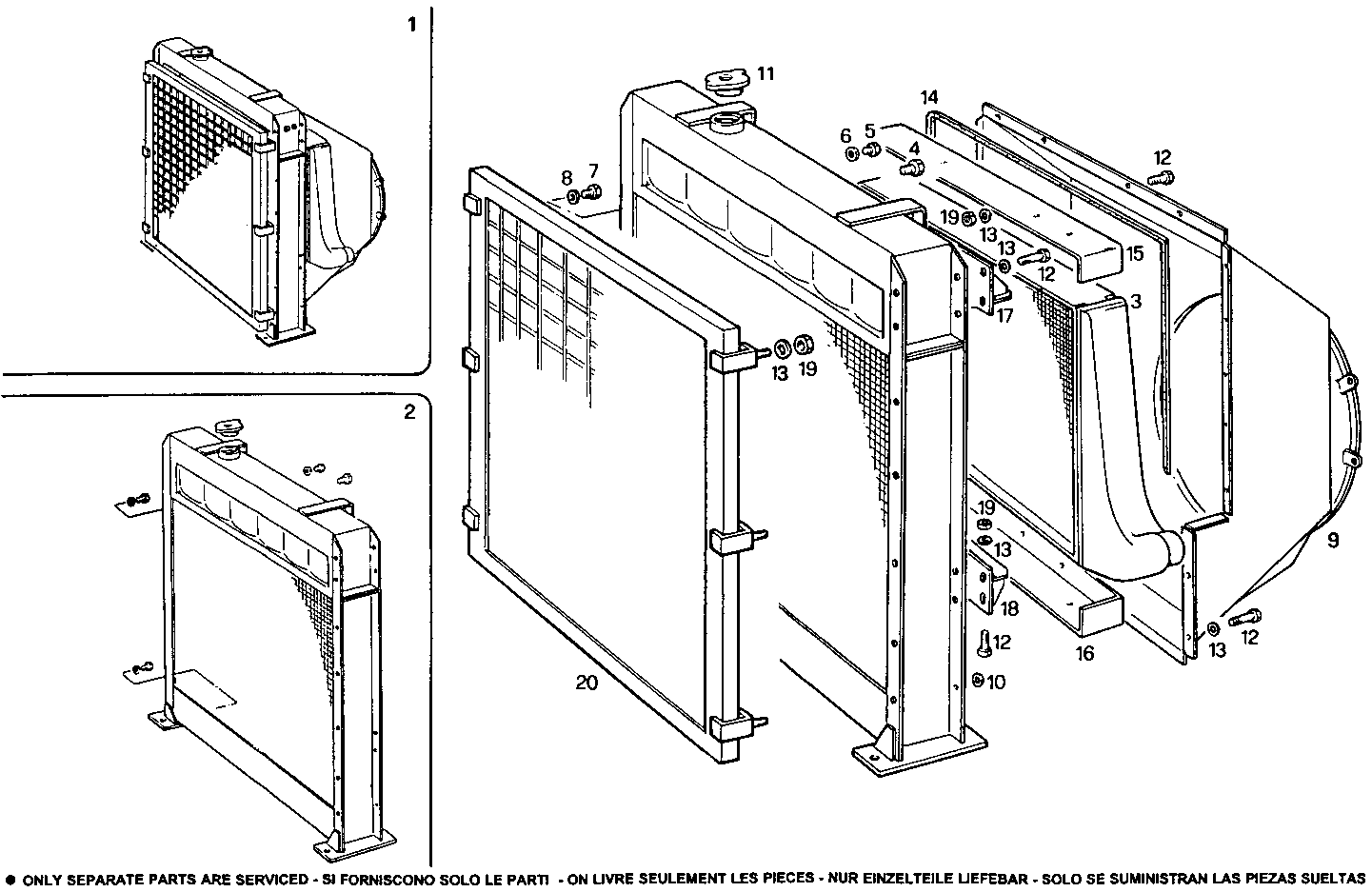 Iveco/FPT RADIATOR