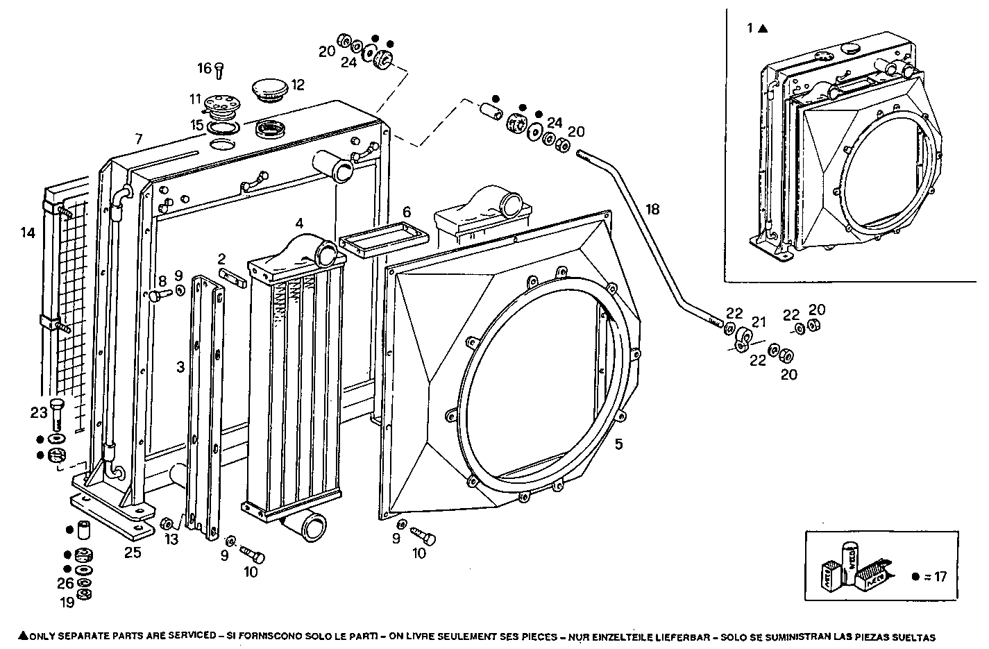 Iveco/FPT RADIATOR