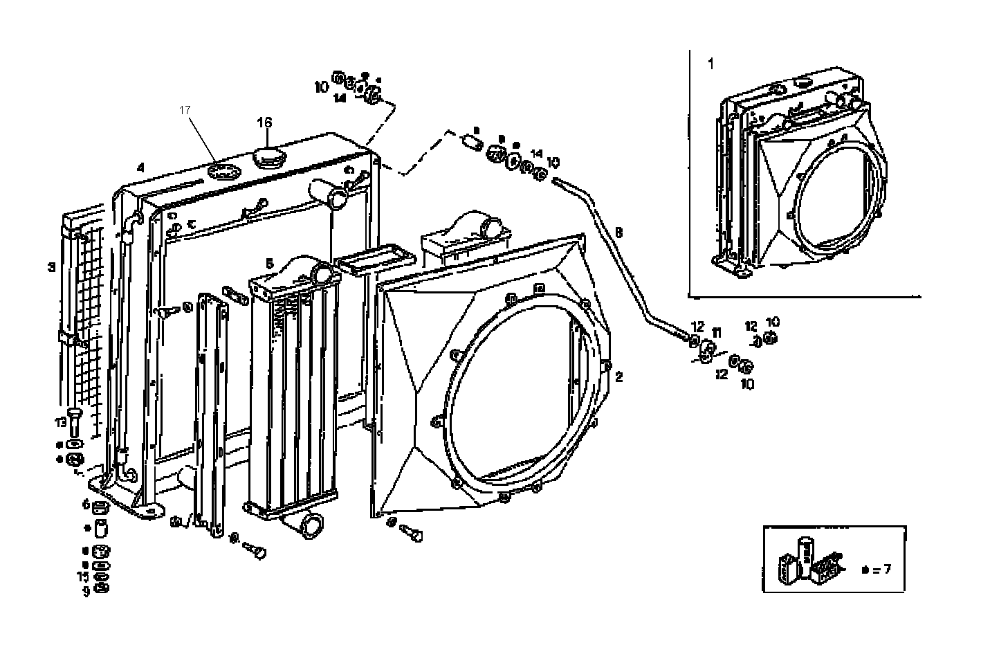 Iveco/FPT RADIATOR