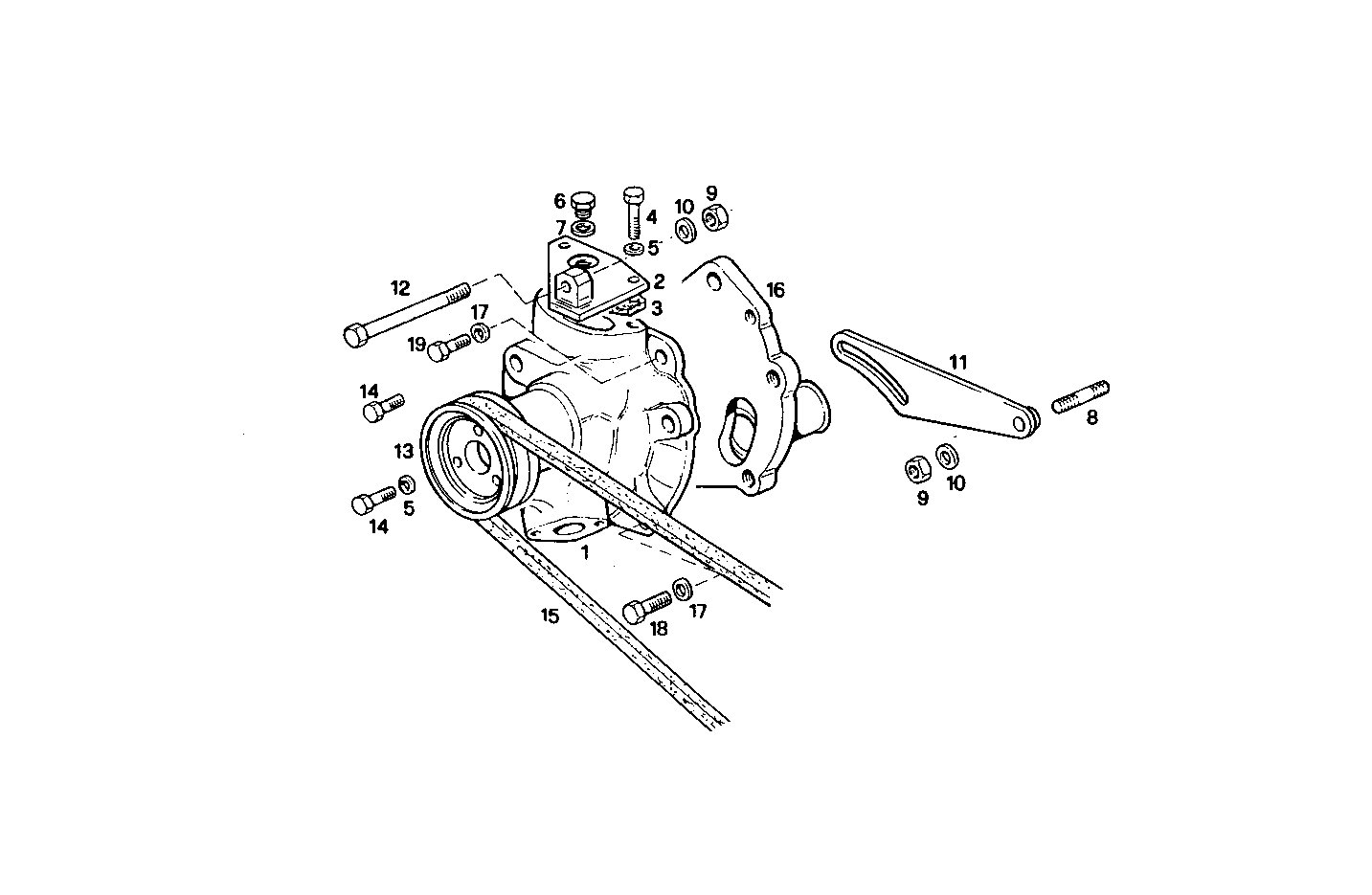 Iveco/FPT AUXILIARY WATER PUMP