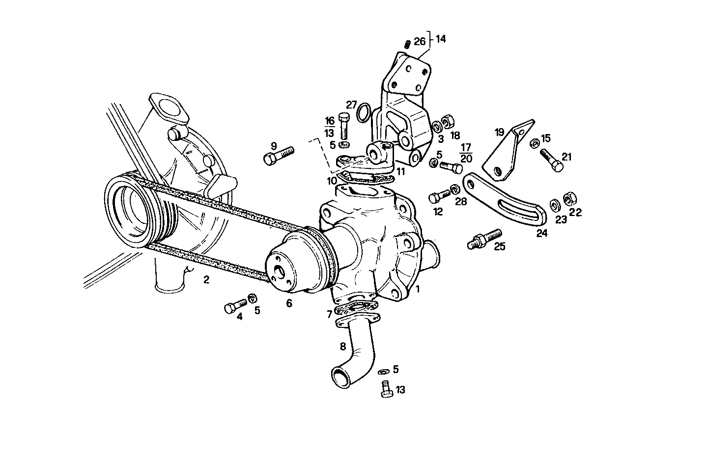 Iveco/FPT AUXILIARY WATER PUMP