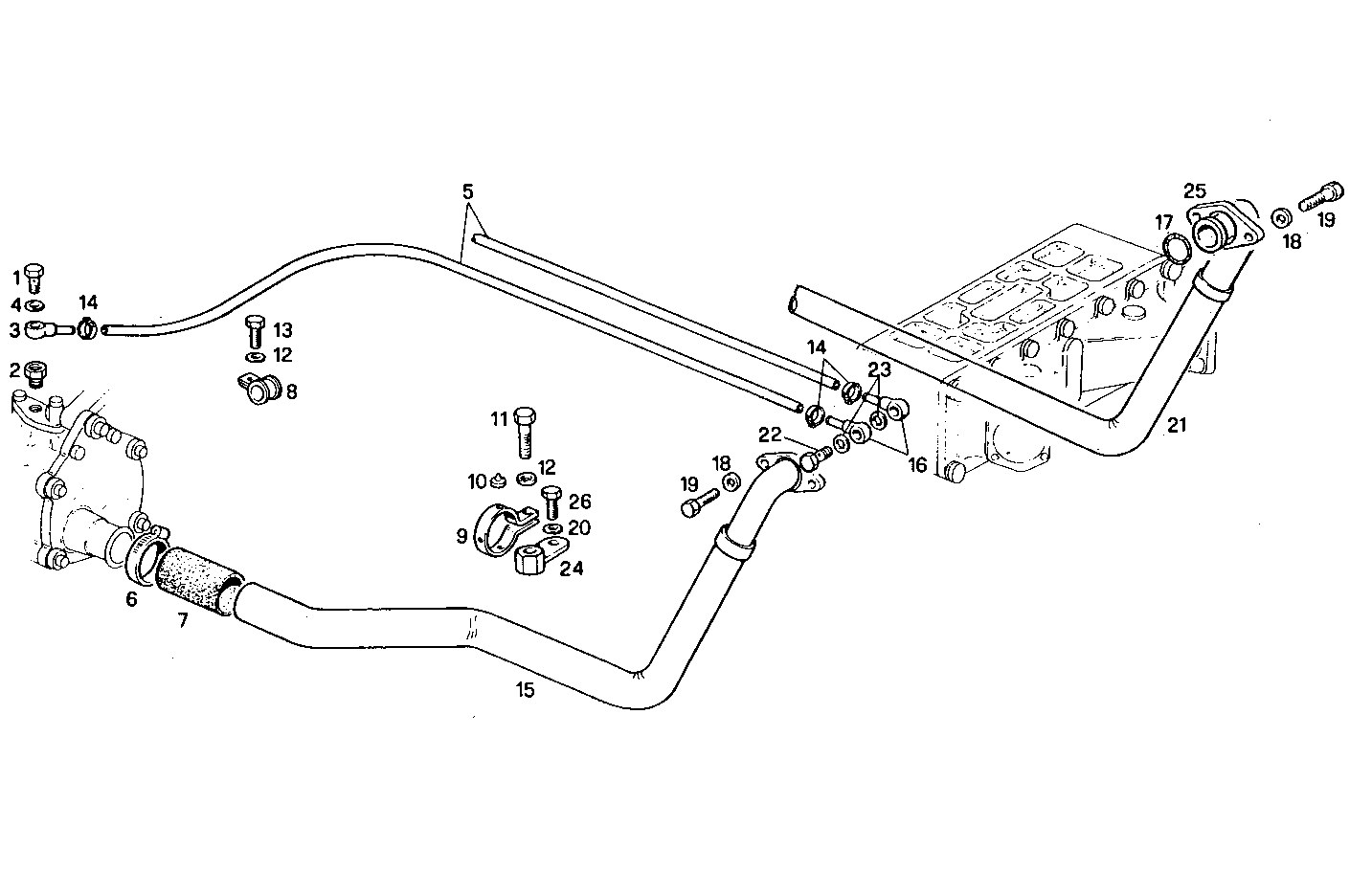 Iveco/FPT AUXILIARY WATER LINES