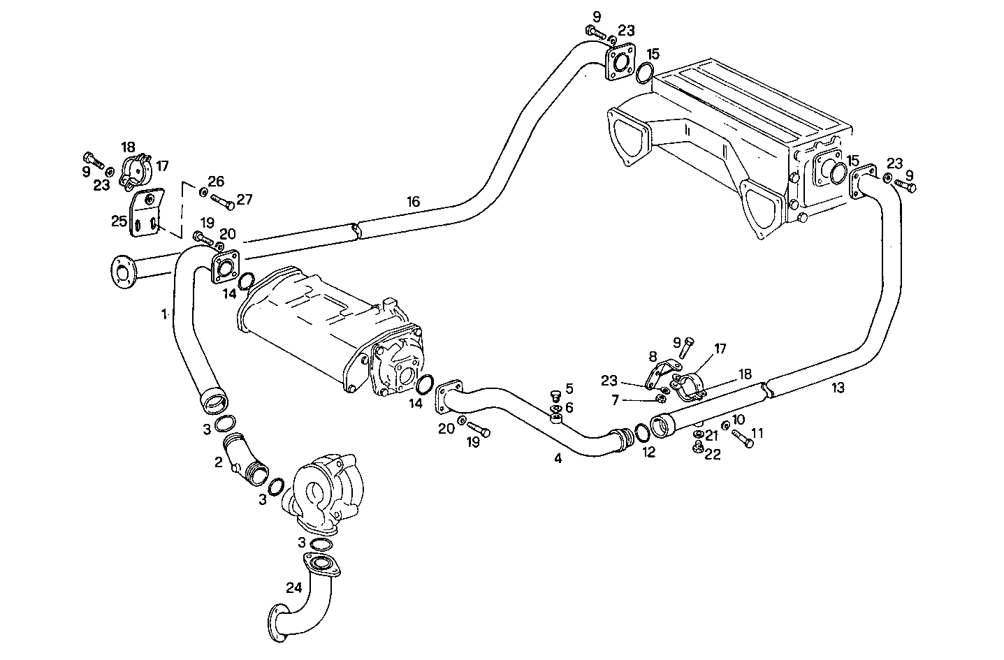 Iveco/FPT AUXILIARY WATER LINES