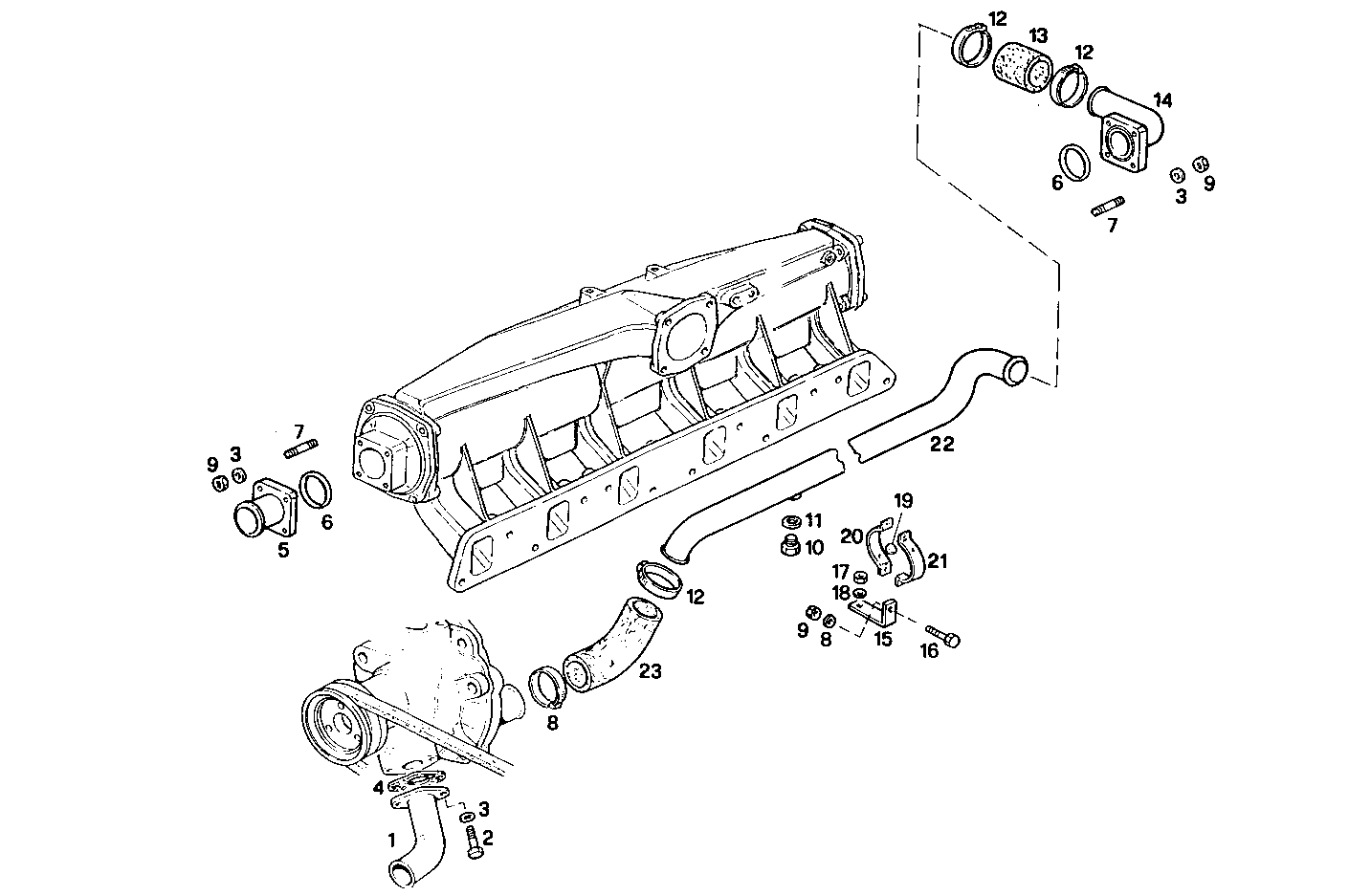 Iveco/FPT AUXILIARY WATER LINES