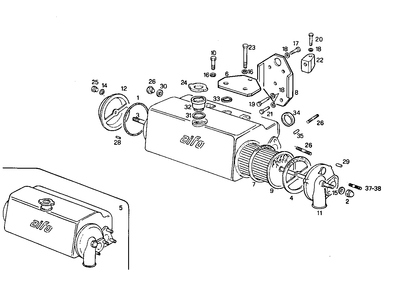 Iveco/FPT FRESH WATER - SEA WATER HEAT EXCHANGER