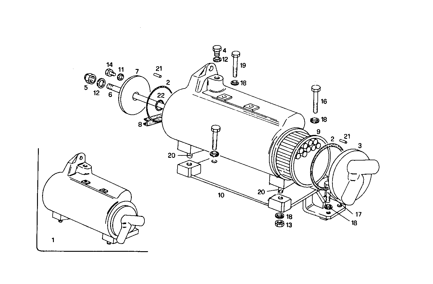 Iveco/FPT FRESH WATER - SEA WATER HEAT EXCHANGER