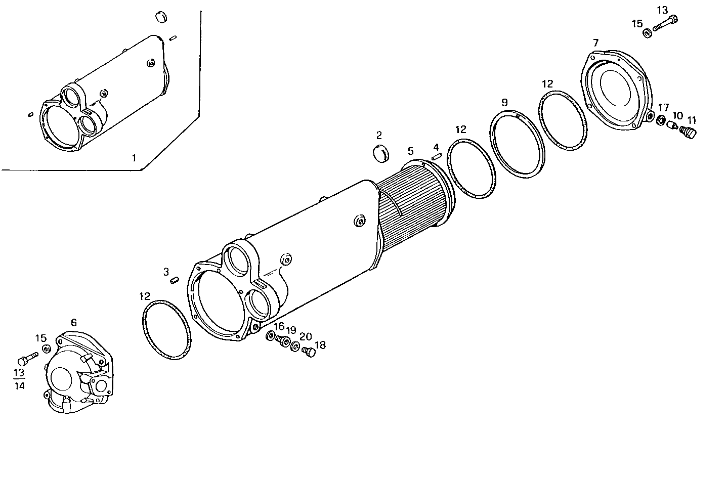 Iveco/FPT FRESH WATER - SEA WATER HEAT EXCHANGER