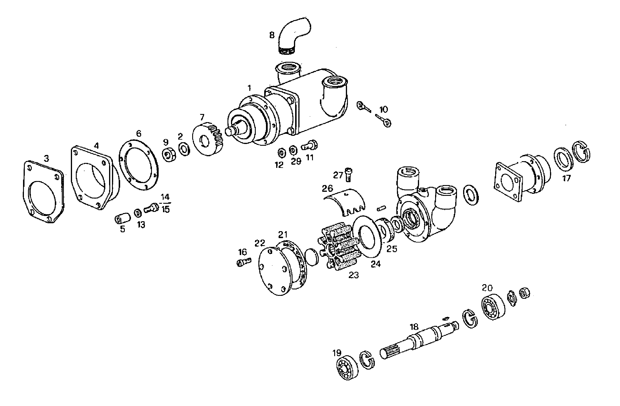 Iveco/FPT SEA WATER PUMP