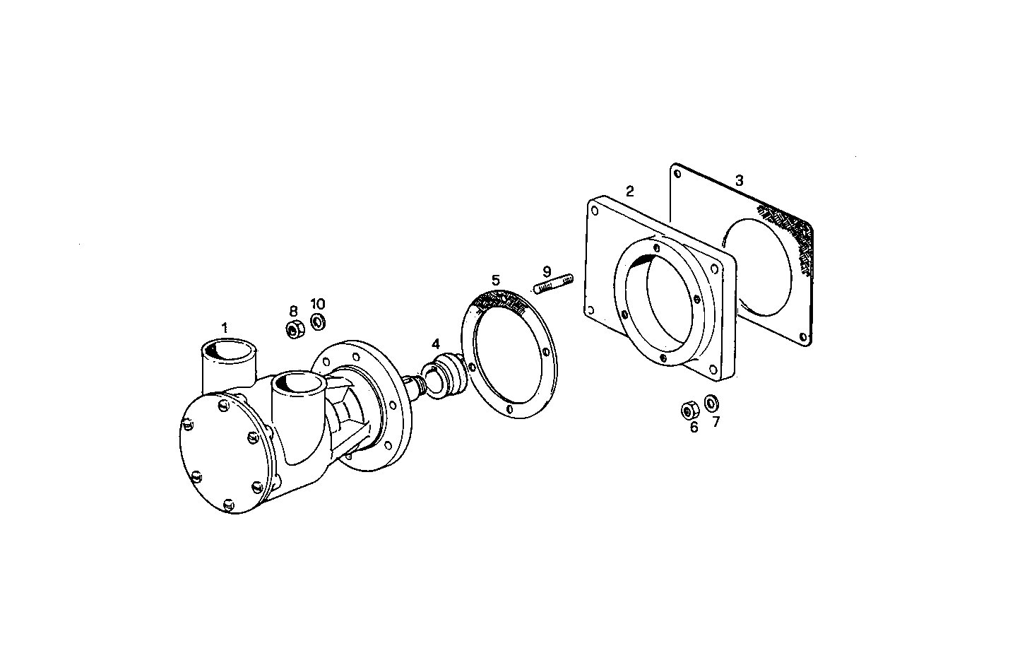 Iveco/FPT SEA WATER PUMP