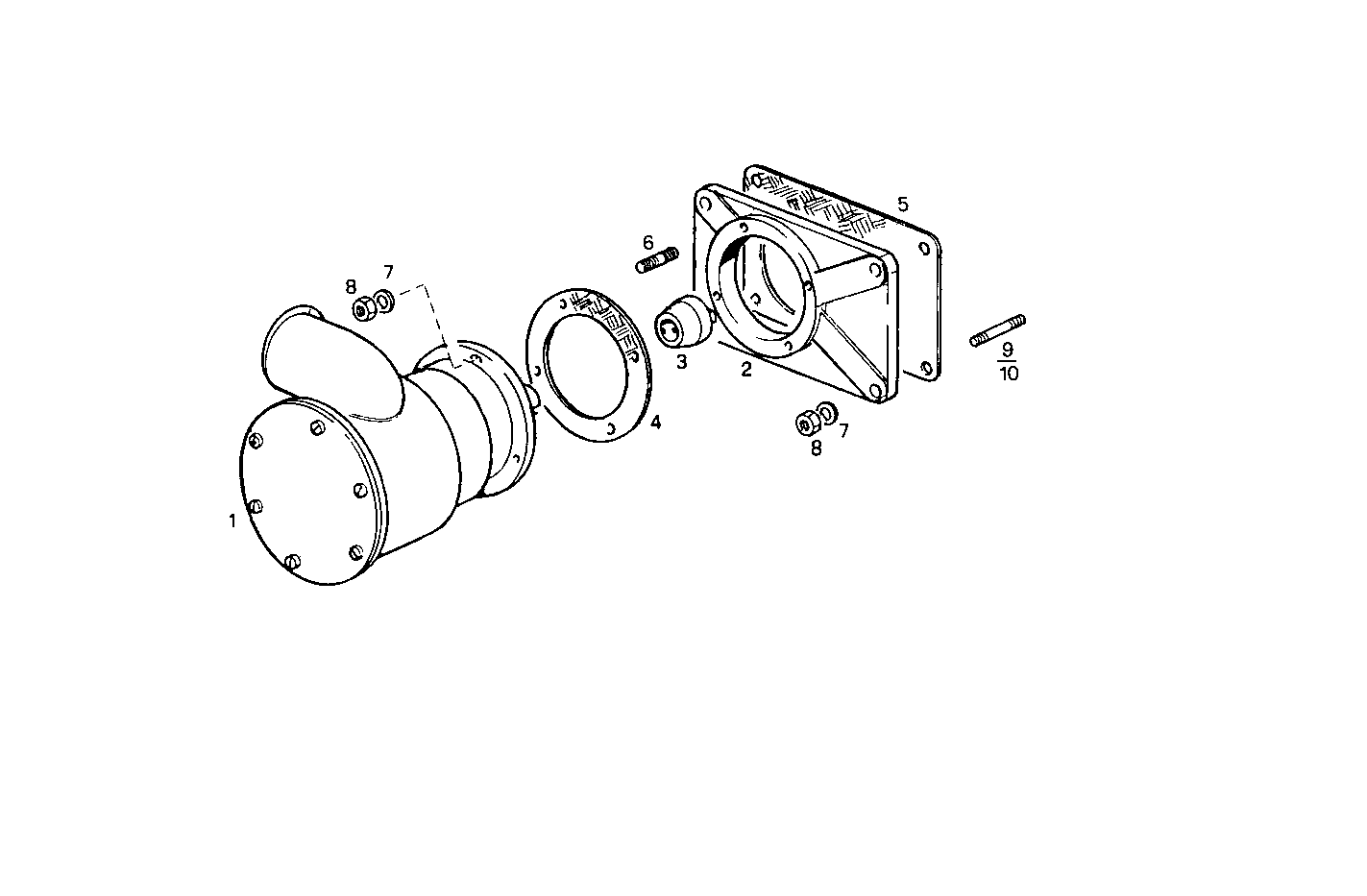 Iveco/FPT SEA WATER PUMP