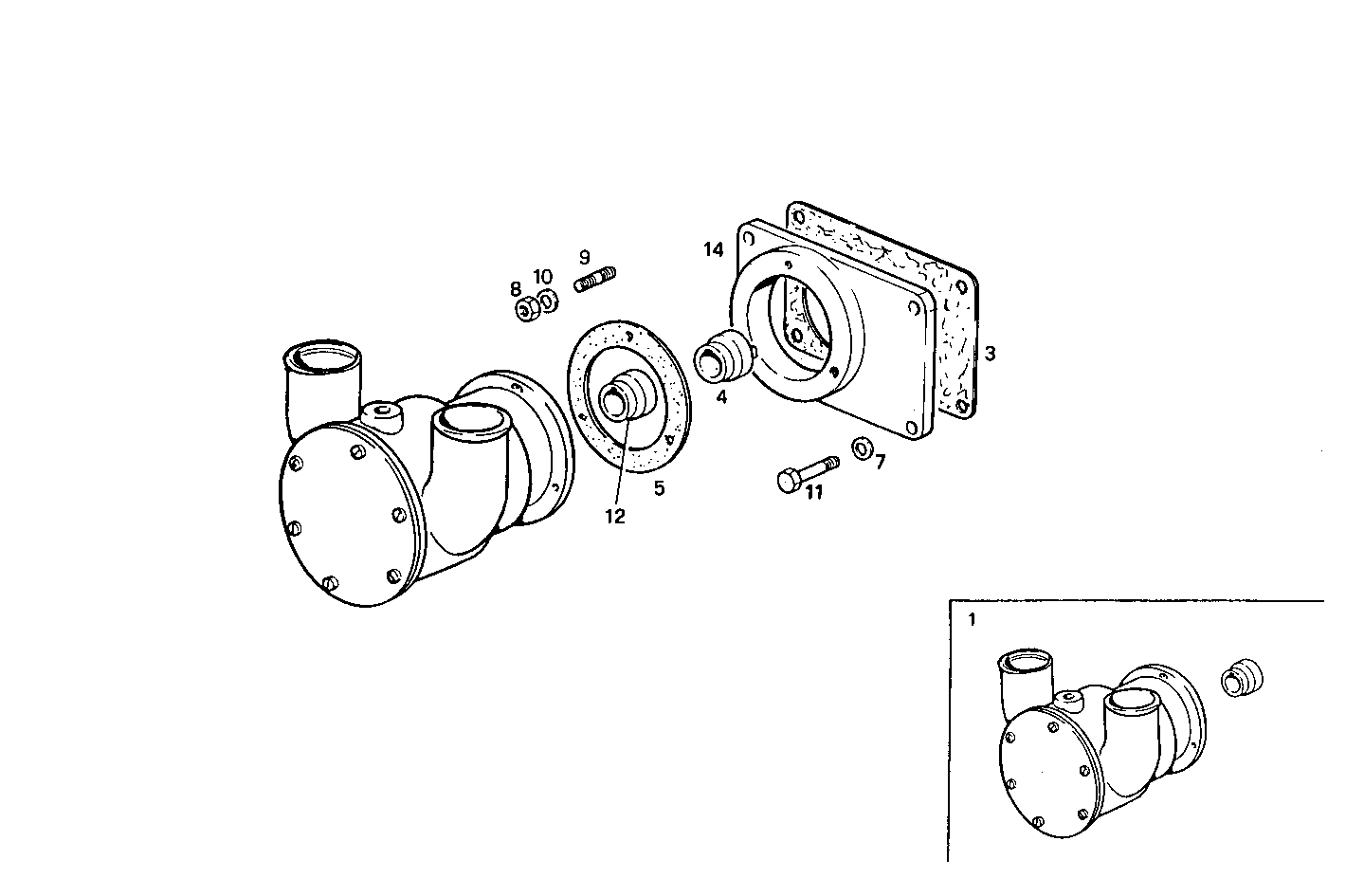 Iveco/FPT SEA WATER PUMP