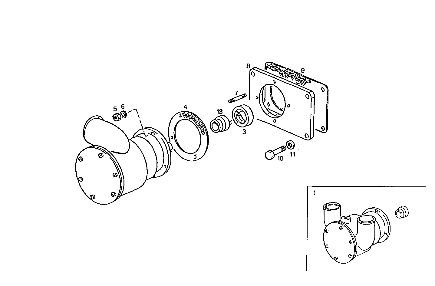 Iveco/FPT SEA WATER PUMP