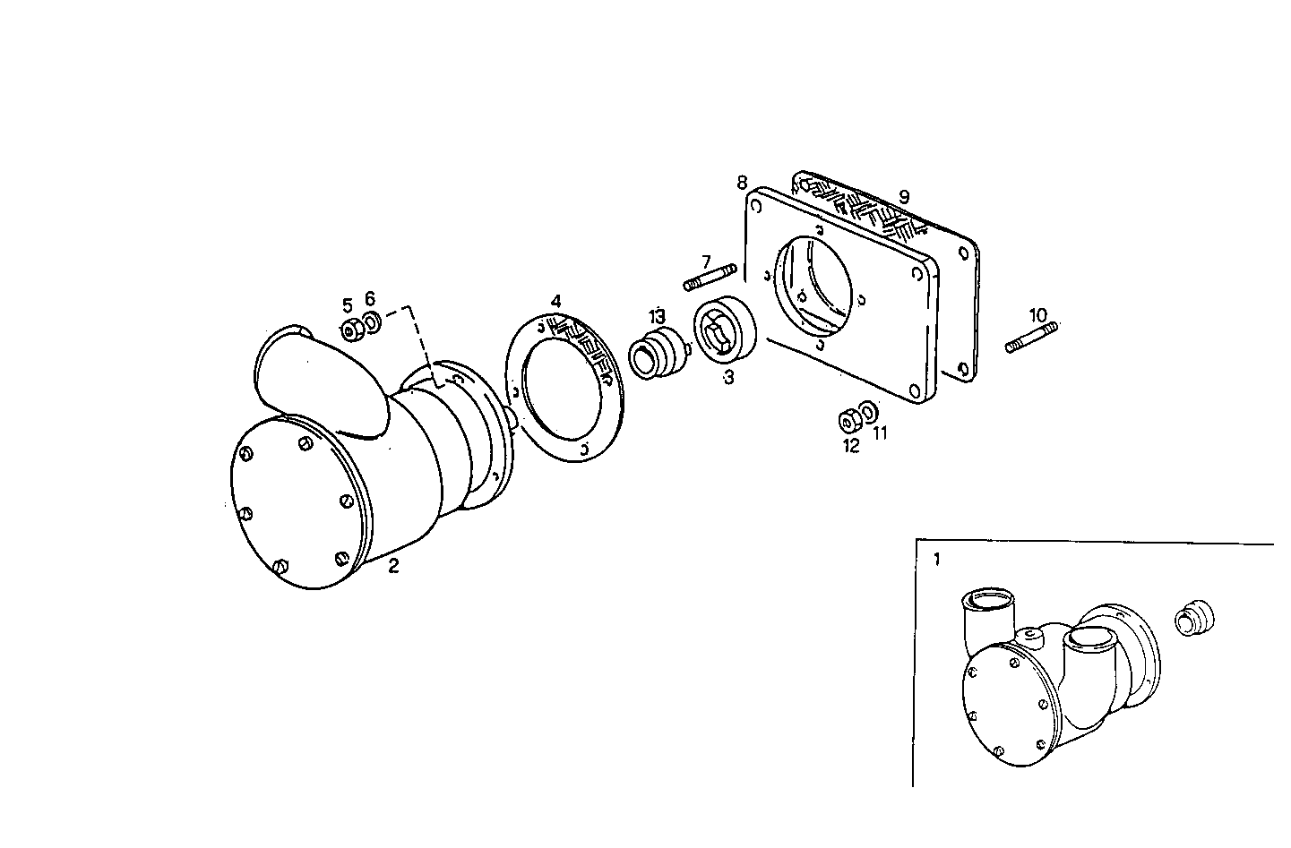 Iveco/FPT SEA WATER PUMP