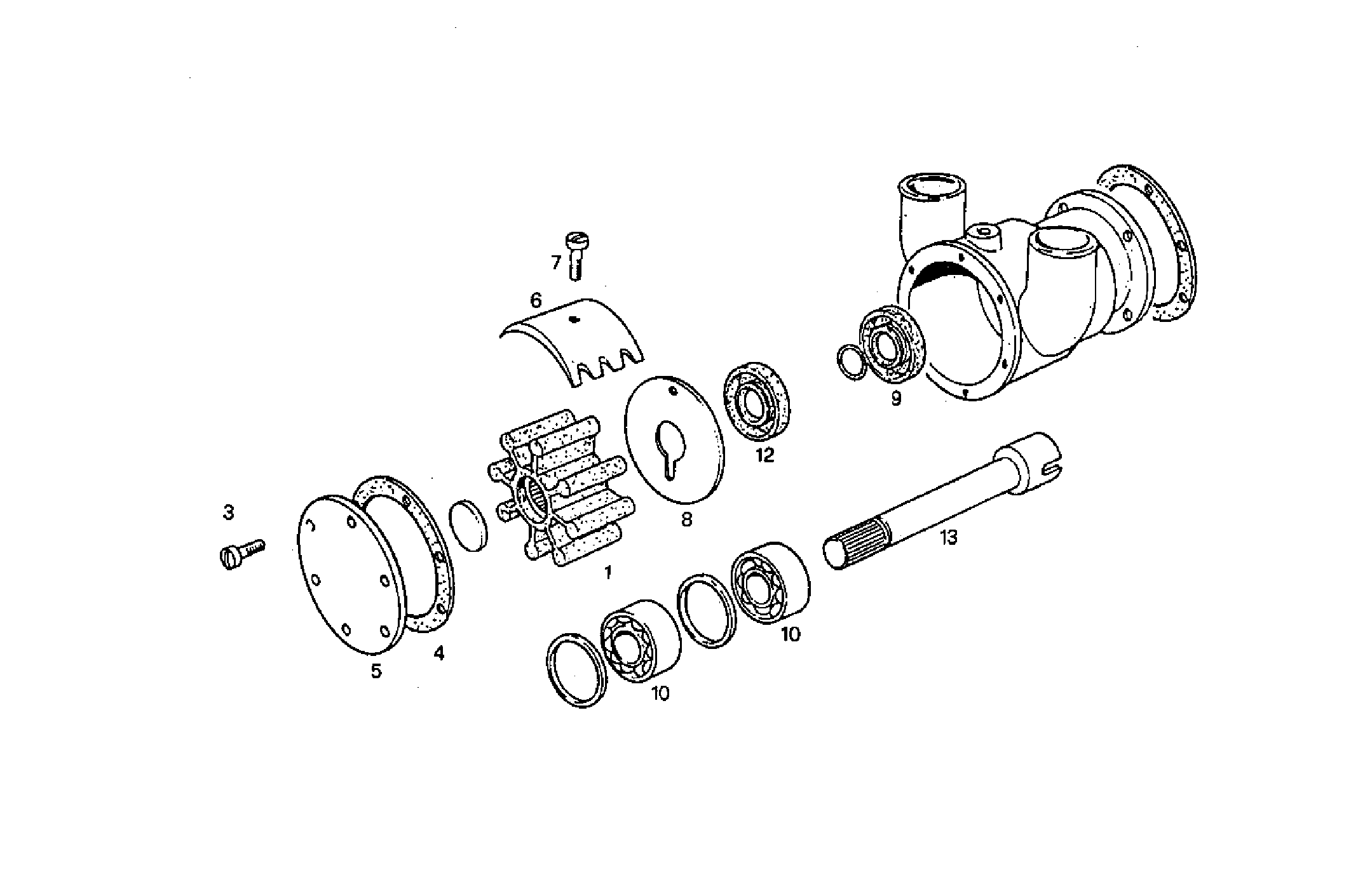 Iveco/FPT SEA WATER PUMP