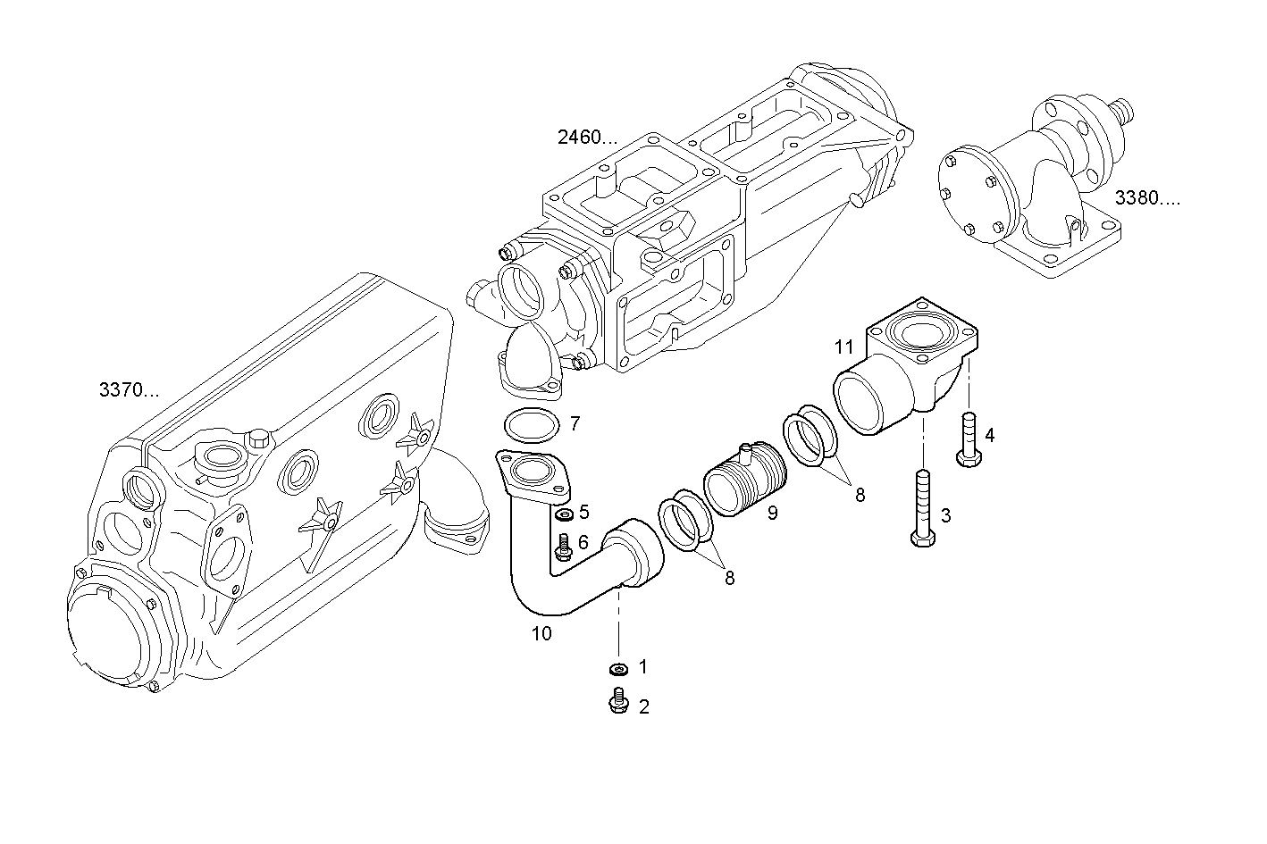 Iveco/FPT SEA WATER LINES