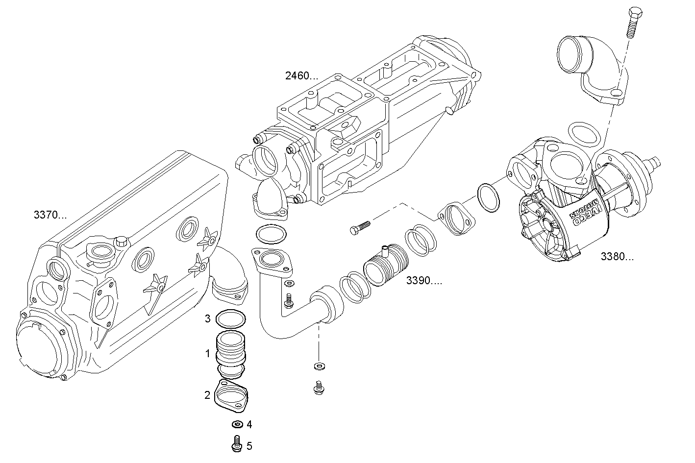 Iveco/FPT SEA WATER LINES