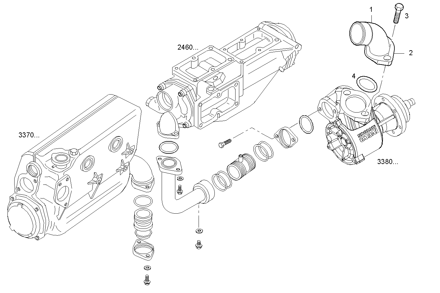 Iveco/FPT SEA WATER LINES