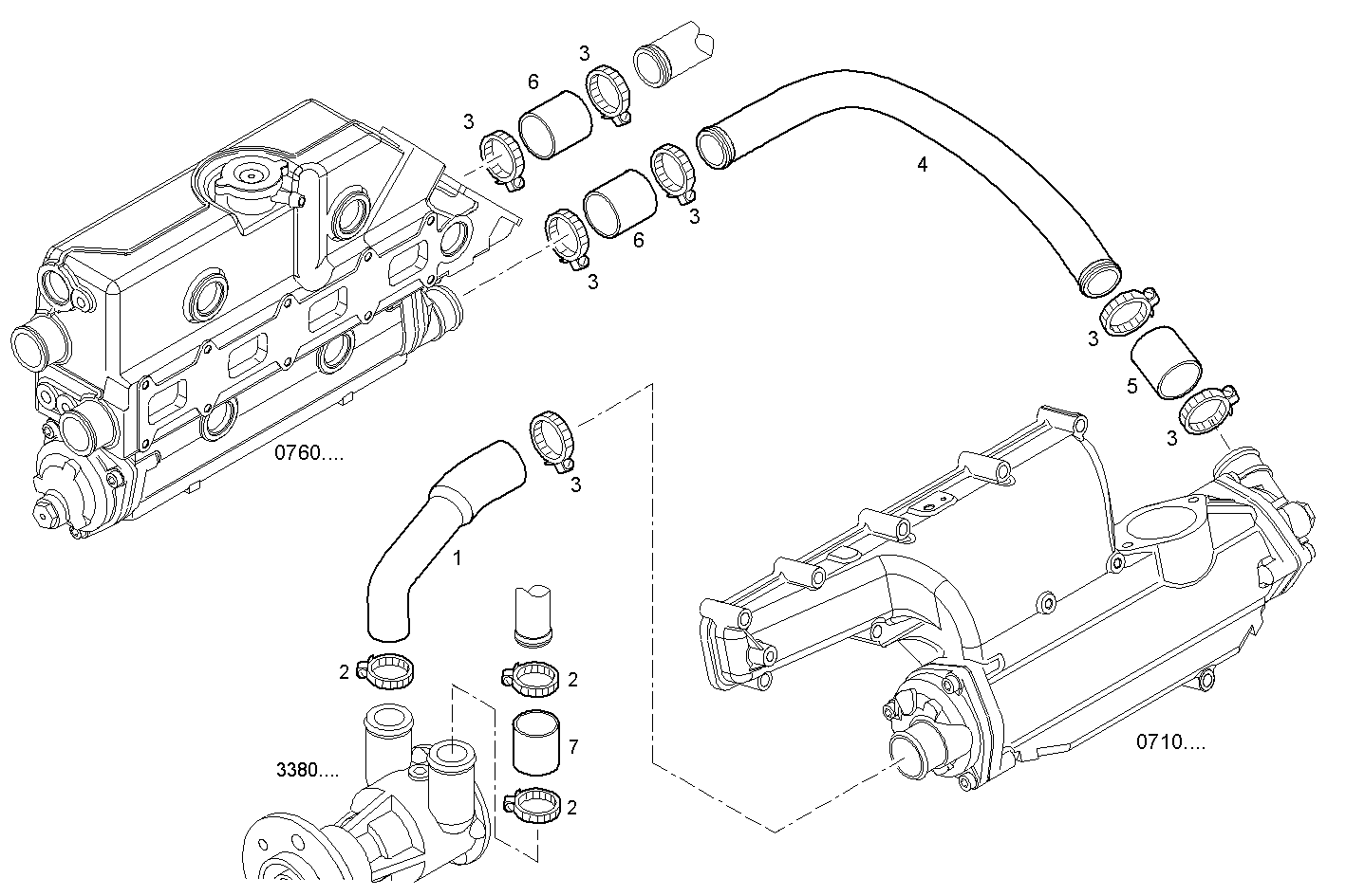 Iveco/FPT SEA WATER LINES