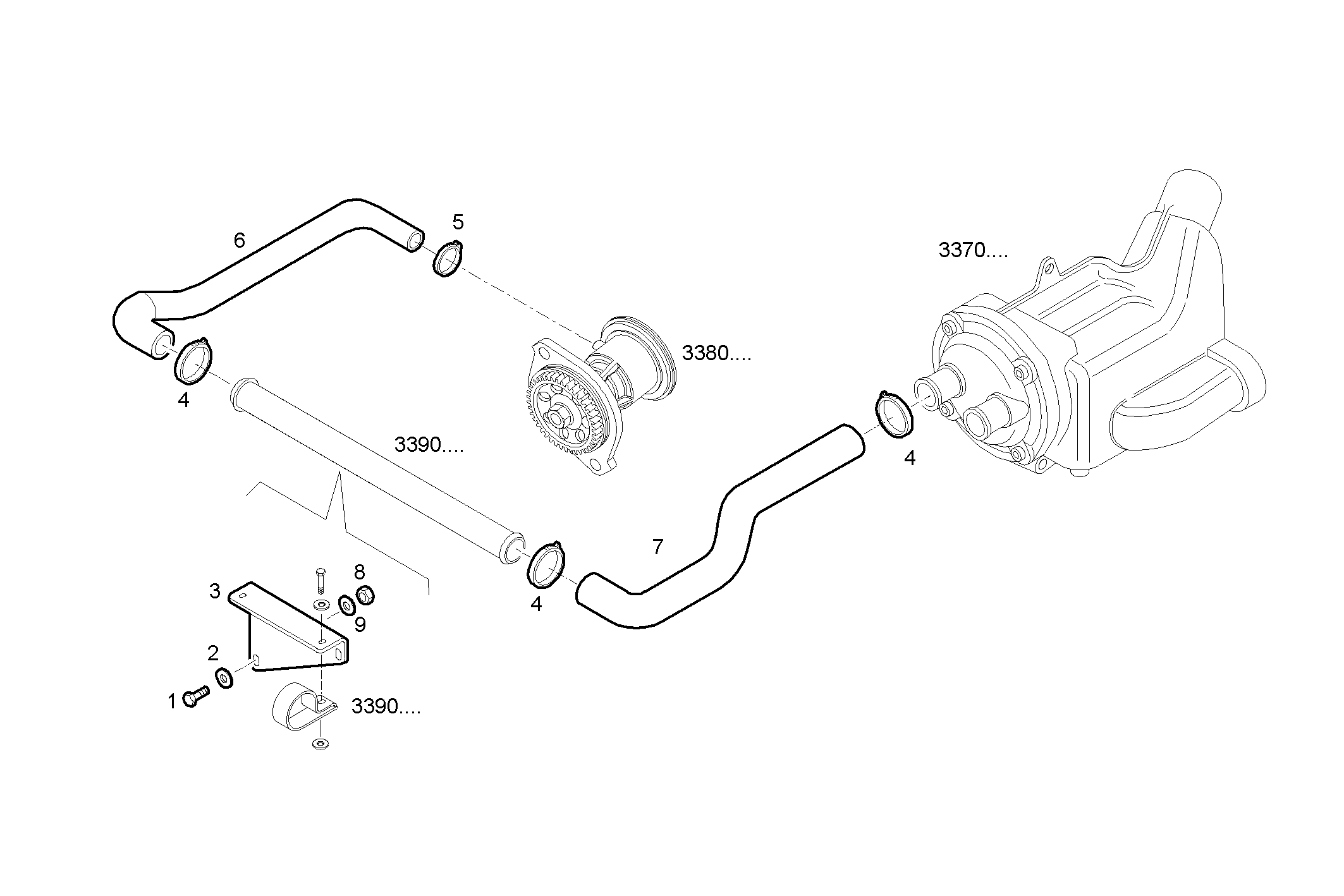 Iveco/FPT SEA WATER LINES