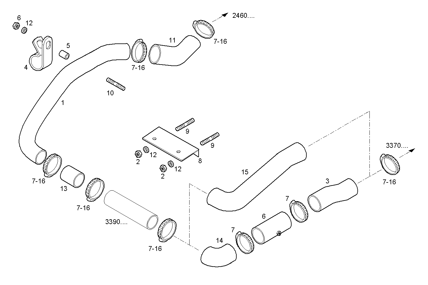 Iveco/FPT SEA WATER LINES