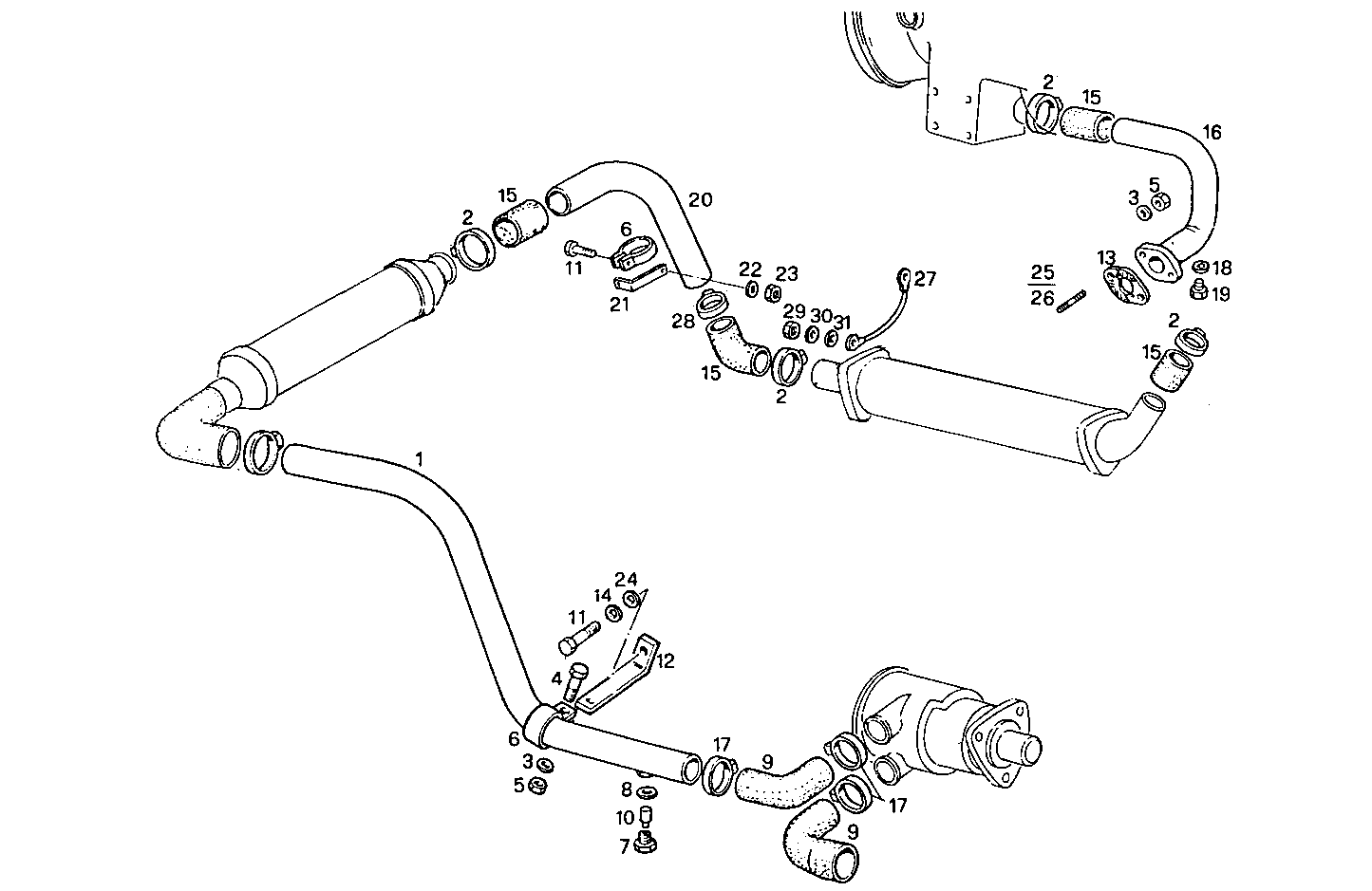 Iveco/FPT SEA WATER LINES