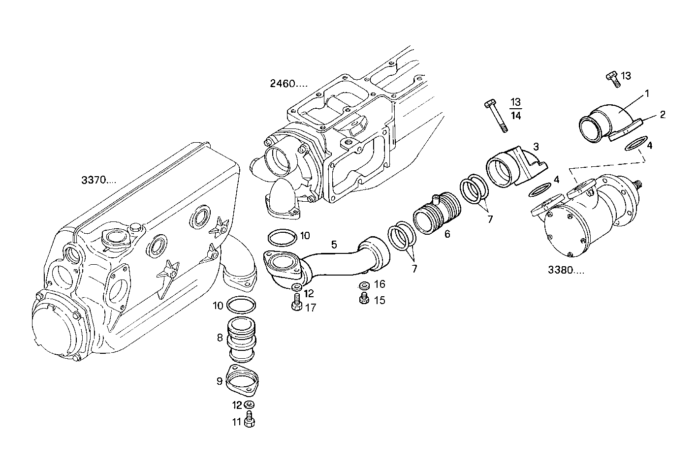 Iveco/FPT SEA WATER LINES