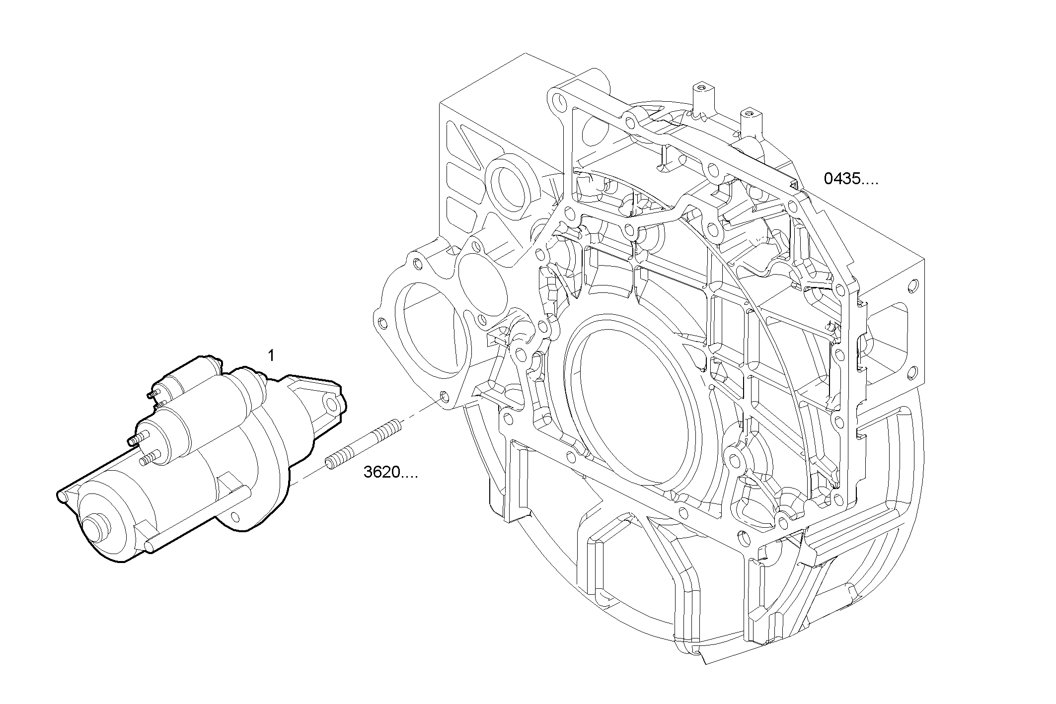 Iveco/FPT STARTER MOTOR