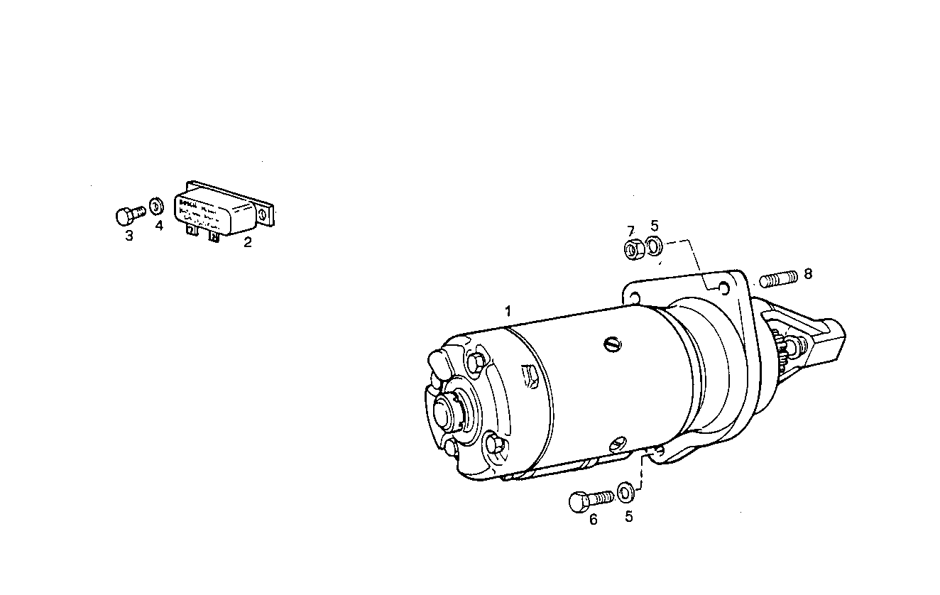 Iveco/FPT STARTER MOTOR