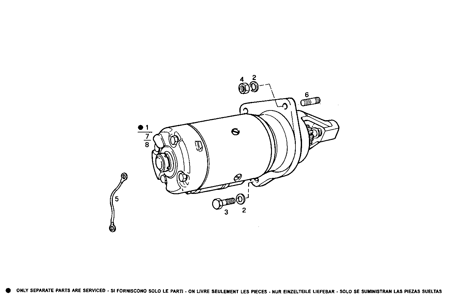 Iveco/FPT STARTER MOTOR