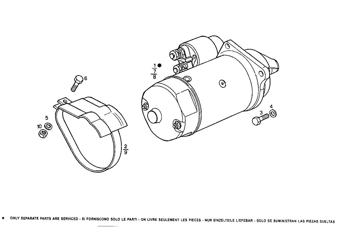 Iveco/FPT STARTER MOTOR