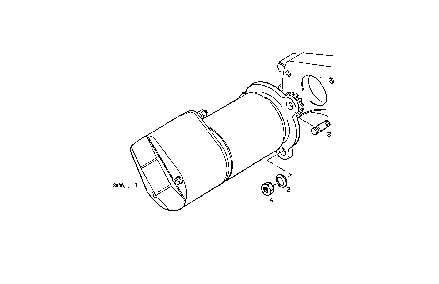 Iveco/FPT STARTER MOTOR