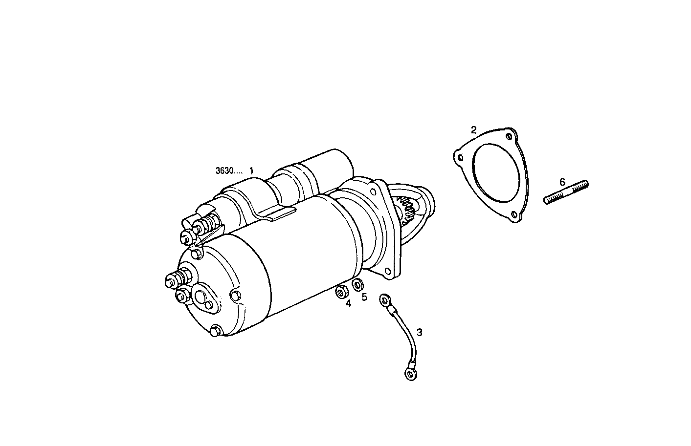 Iveco/FPT STARTER MOTOR