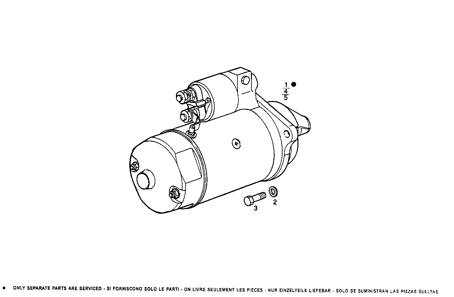 Iveco/FPT STARTER MOTOR