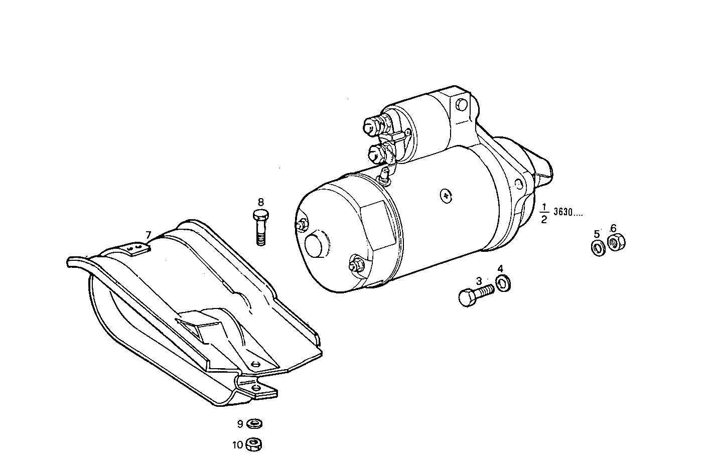 Iveco/FPT STARTER MOTOR