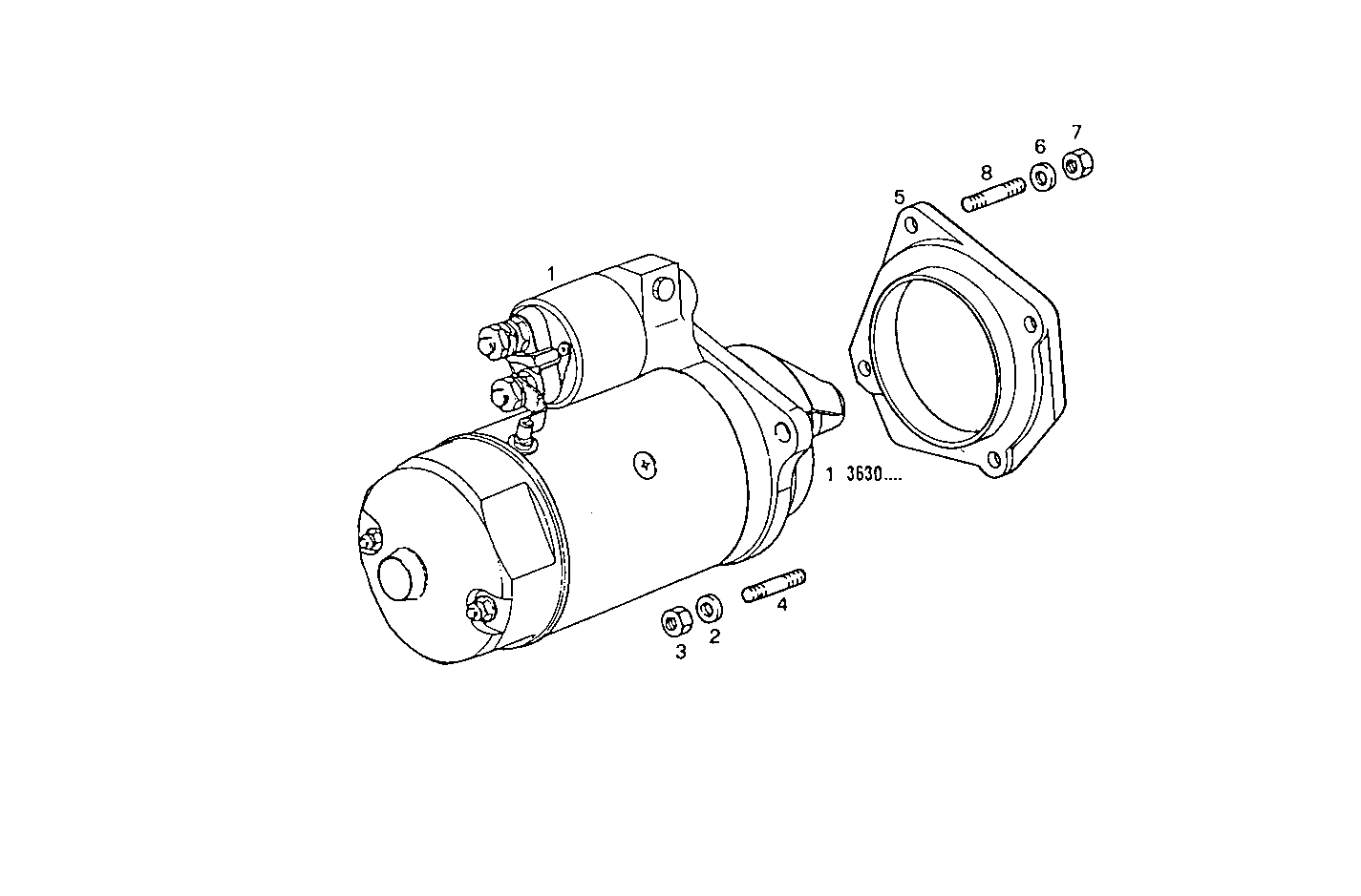 Iveco/FPT STARTER MOTOR