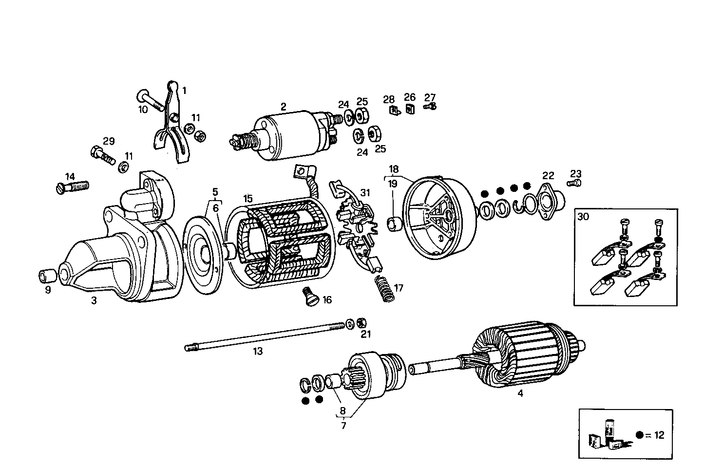 Iveco/FPT STARTER MOTOR